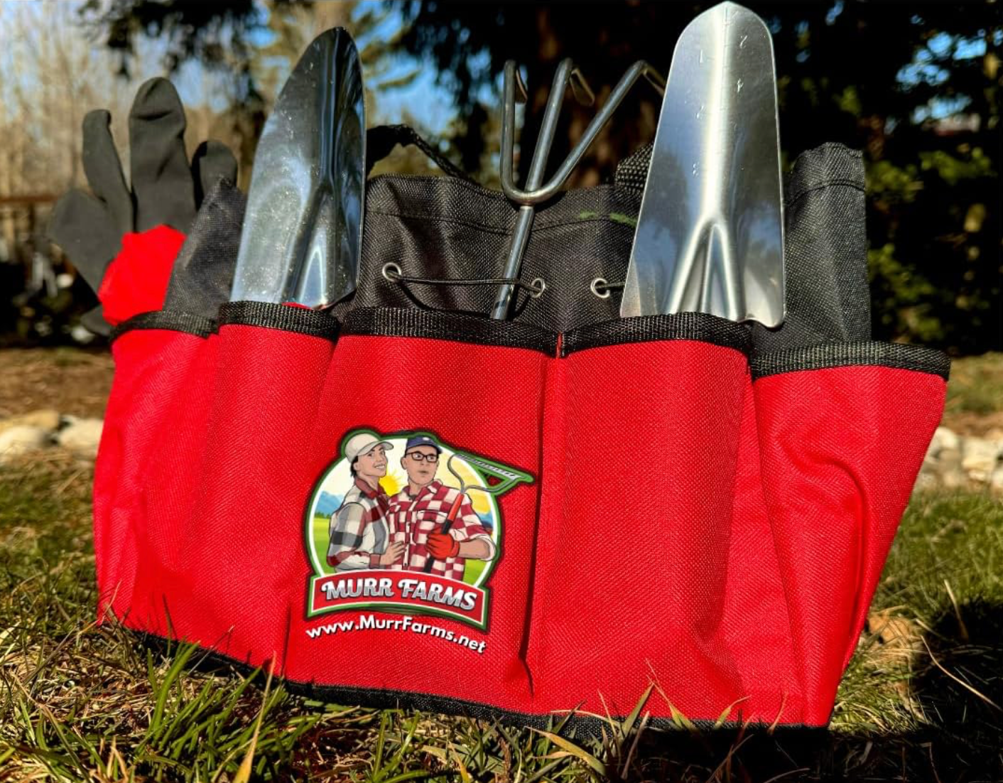 AUTOGRAPHED Murr Farms Gardening Tool Set