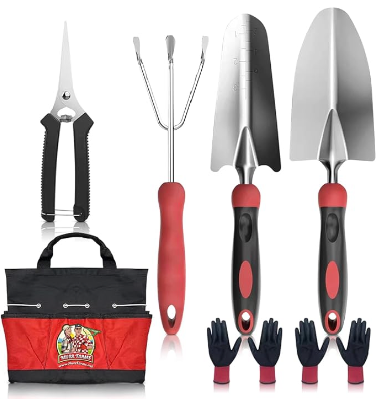 AUTOGRAPHED Murr Farms Gardening Tool Set