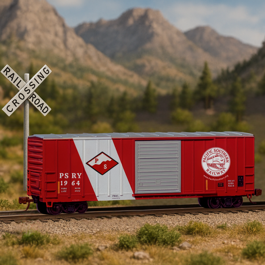 AUTOGRAPHED Pacific Southern Railway Boxcar
